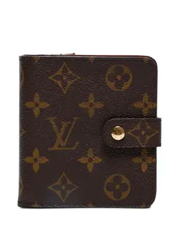 Louis Vuitton Pre-Owned: Коричневый кошелёк 