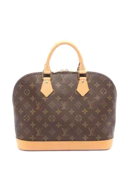 Louis Vuitton Pre-Owned: Коричневая сумка-шоппер 