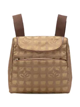 CHANEL Pre-Owned: Коричневый рюкзак 
