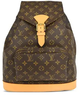 Louis Vuitton Pre-Owned: Коричневый рюкзак 
