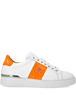 Philipp Plein: Белые кеды  Hexagon