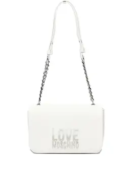 Love Moschino: Белая сумка 