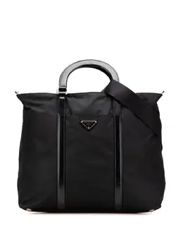 Prada Pre-Owned: Чёрная сумка 