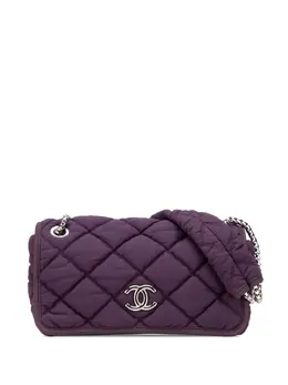 CHANEL Pre-Owned: Серебристая сумка 
