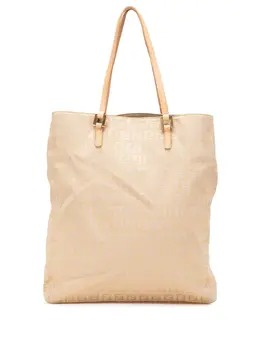 Fendi Pre-Owned: Коричневая сумка-шоппер 