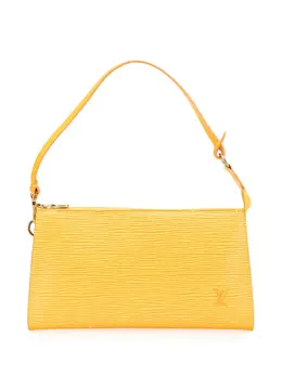 Louis Vuitton Pre-Owned: Жёлтая сумка 