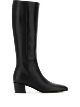 Gianvito Rossi: Чёрные ботинки 