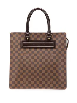 Louis Vuitton Pre-Owned: Коричневая сумка-шоппер 