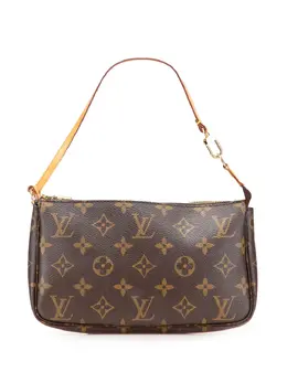 Louis Vuitton Pre-Owned: Коричневая сумка 