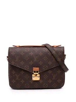 Louis Vuitton Pre-Owned: Коричневая сумка 