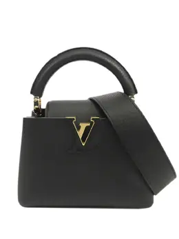 Louis Vuitton Pre-Owned: Чёрная сумка 