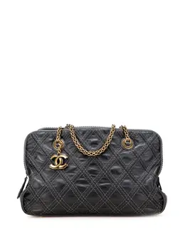 CHANEL Pre-Owned: Чёрная сумка 