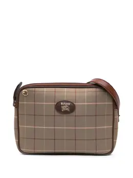 Burberry Pre-Owned: Коричневая сумка через плечо 