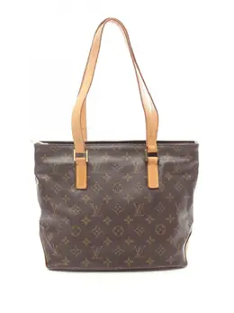Louis Vuitton Pre-Owned: Коричневая сумка-шоппер 