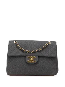 CHANEL Pre-Owned: Серая сумка 