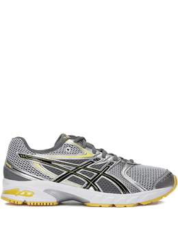 Asics: Серебристые кроссовки  Gel