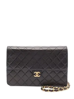 CHANEL Pre-Owned: Чёрная сумка 