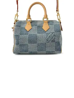 Louis Vuitton Pre-Owned: Голубая сумка 