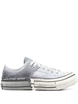 Converse: Серые кроссовки  Chuck 70