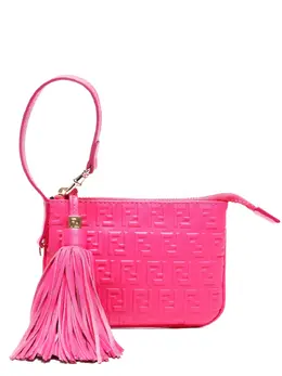 Fendi Pre-Owned: Розовый клатч 