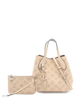 Louis Vuitton Pre-Owned: Бежевая сумка-шоппер 