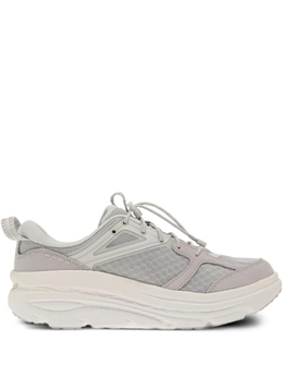 HOKA: Серые кроссовки 