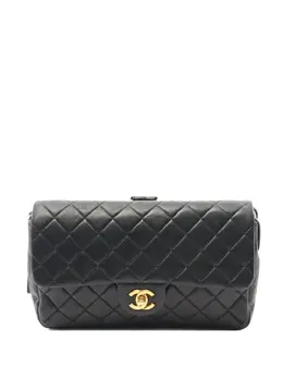 CHANEL Pre-Owned: Чёрный рюкзак 