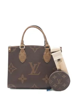 Louis Vuitton Pre-Owned: Коричневая сумка-шоппер 