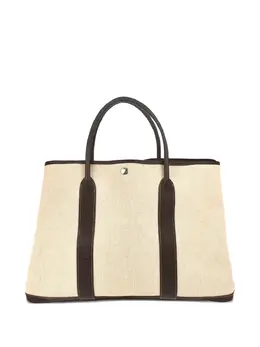 Hermès Pre-Owned: Бежевая сумка-шоппер 