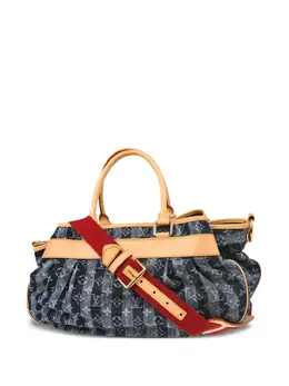 Louis Vuitton Pre-Owned: Голубая сумка-шоппер 