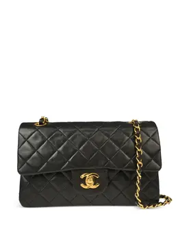 CHANEL Pre-Owned: Чёрная сумка 