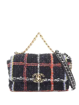 CHANEL Pre-Owned: Чёрная сумка 