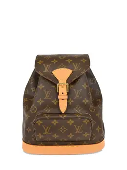 Louis Vuitton Pre-Owned: Коричневый рюкзак 