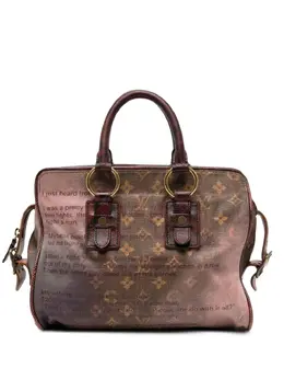 Louis Vuitton Pre-Owned: Тёмная сумка 