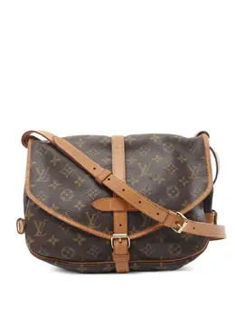 Louis Vuitton Pre-Owned: Коричневая сумка 
