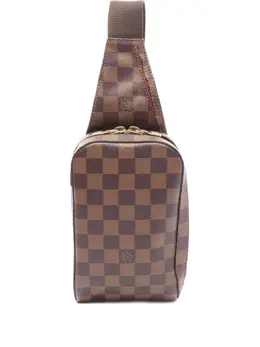 Louis Vuitton Pre-Owned: Коричневая поясная сумка 