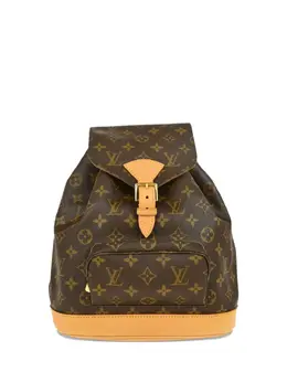 Louis Vuitton Pre-Owned: Коричневый рюкзак 