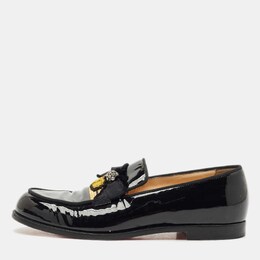 Christian Louboutin: Чёрные мокасины 