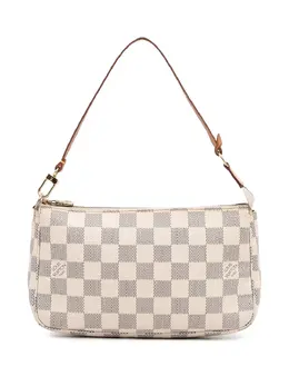 Louis Vuitton Pre-Owned: Белая сумка 