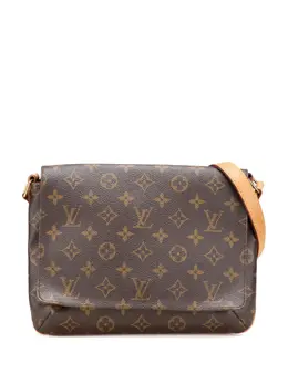 Louis Vuitton Pre-Owned: Коричневая сумка через плечо 