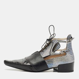 Dior: Чёрные ботинки 