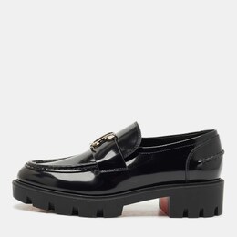 Christian Louboutin: Чёрные лоферы 