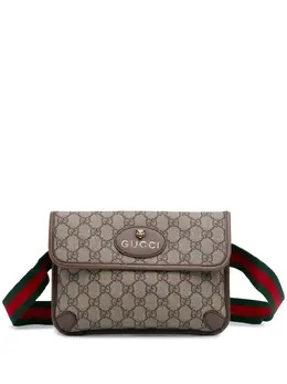 Gucci Pre-Owned: Коричневая поясная сумка 