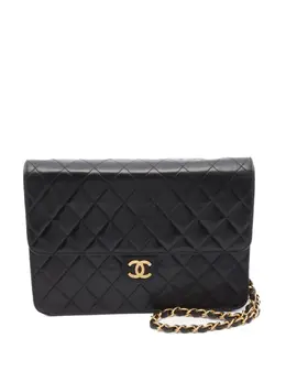 CHANEL Pre-Owned: Чёрная сумка 