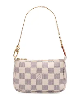 Louis Vuitton Pre-Owned: Белая сумка 
