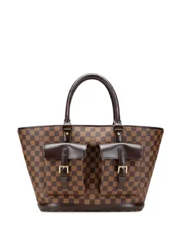 Louis Vuitton Pre-Owned: Коричневая сумка-шоппер 