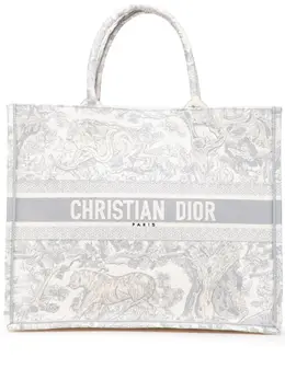 Christian Dior Pre-Owned: Серая сумка-шоппер 