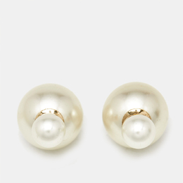 Dior: Серьги 