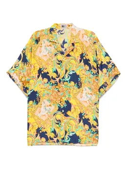 Versace Pre-Owned: Рубашка с коротким рукавом 