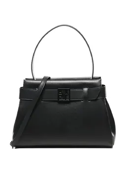 Armani Exchange: Чёрная сумка на руку 